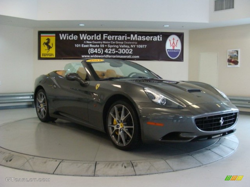 2011 California  - Grigio Silverstone (Dark Grey Metallic) / Cuoio photo #1