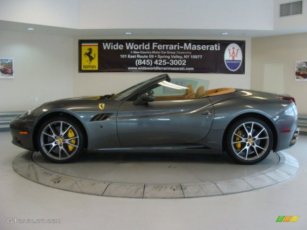 2011 California  - Grigio Silverstone (Dark Grey Metallic) / Cuoio photo #6