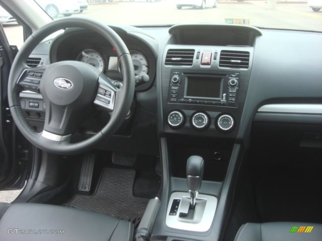 2012 Impreza 2.0i Limited 5 Door - Dark Gray Metallic / Black photo #15