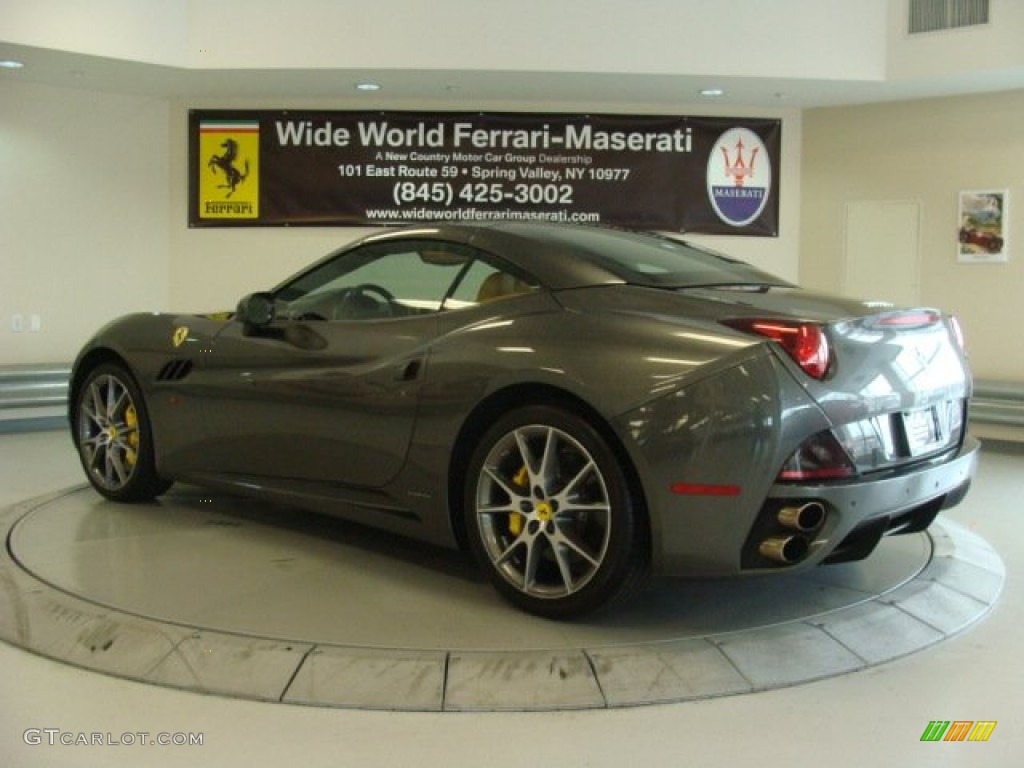 2011 California  - Grigio Silverstone (Dark Grey Metallic) / Cuoio photo #9