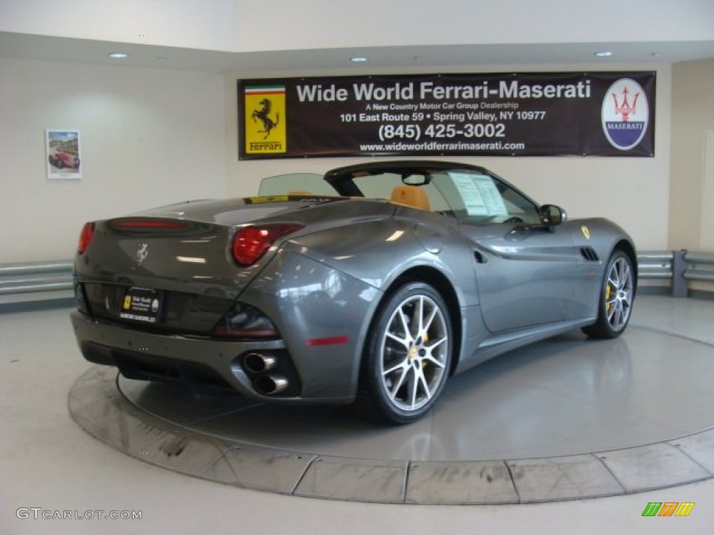 2011 California  - Grigio Silverstone (Dark Grey Metallic) / Cuoio photo #12