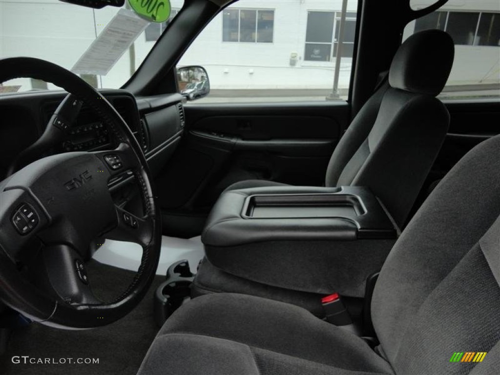 2007 Sierra 2500HD Classic SLE Extended Cab 4x4 - Onyx Black / Dark Charcoal photo #12
