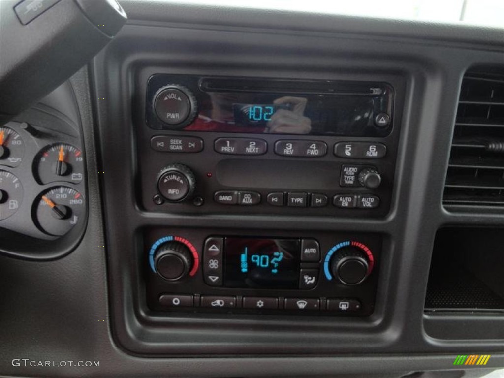 2007 Sierra 2500HD Classic SLE Extended Cab 4x4 - Onyx Black / Dark Charcoal photo #14
