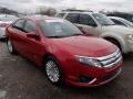 Red Candy Metallic 2012 Ford Fusion Hybrid