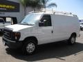 2009 Oxford White Ford E Series Van E350 Super Duty Cargo  photo #3