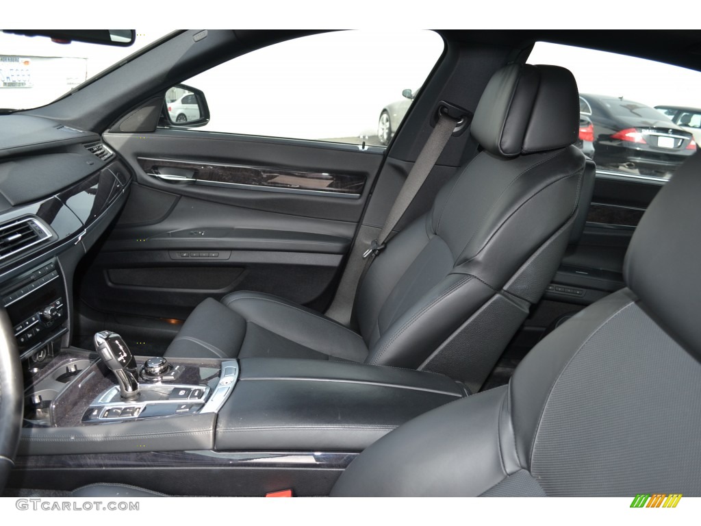 2011 7 Series 750Li Sedan - Dark Graphite Metallic / Black photo #5