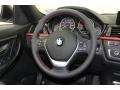 Black Steering Wheel Photo for 2013 BMW 3 Series #79016988