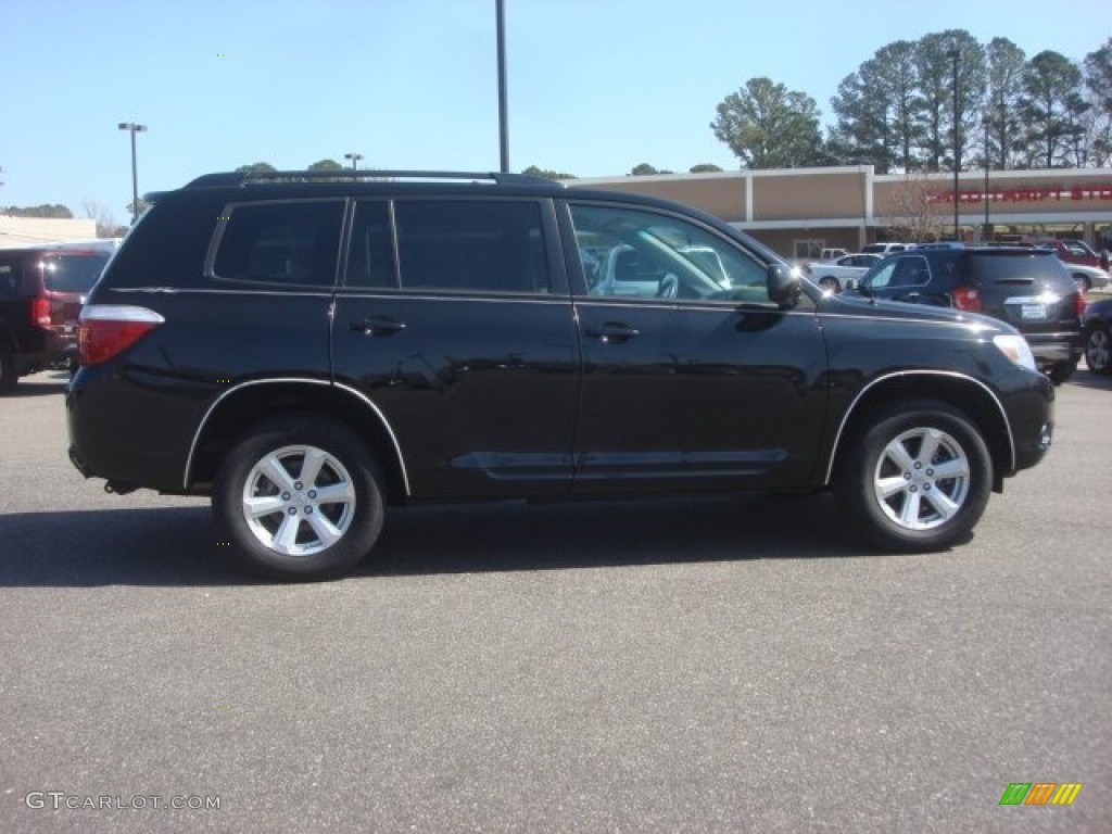 2010 Highlander  - Black / Ash photo #7