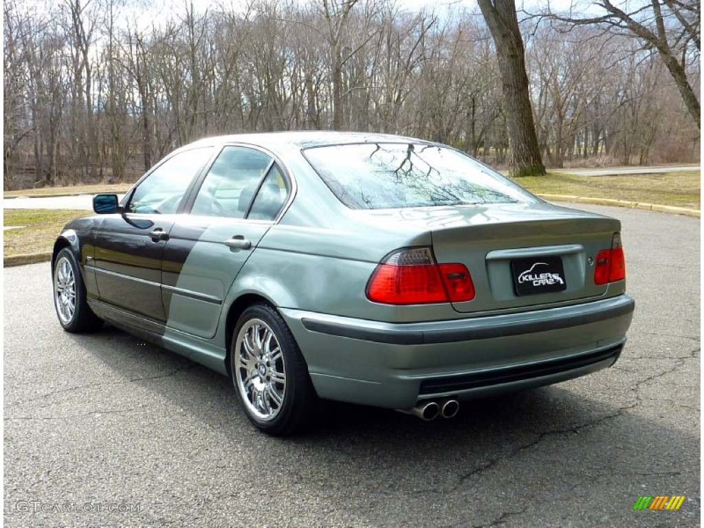 2001 3 Series 330i Sedan - Black Sapphire Metallic / Black photo #5