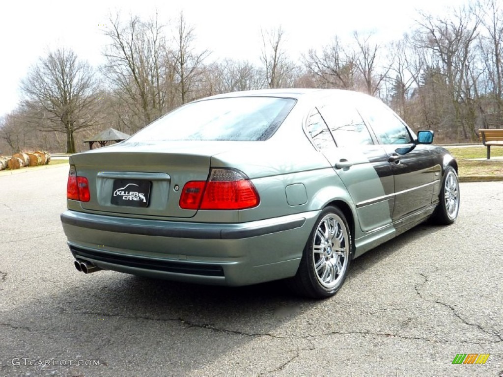 2001 3 Series 330i Sedan - Black Sapphire Metallic / Black photo #7