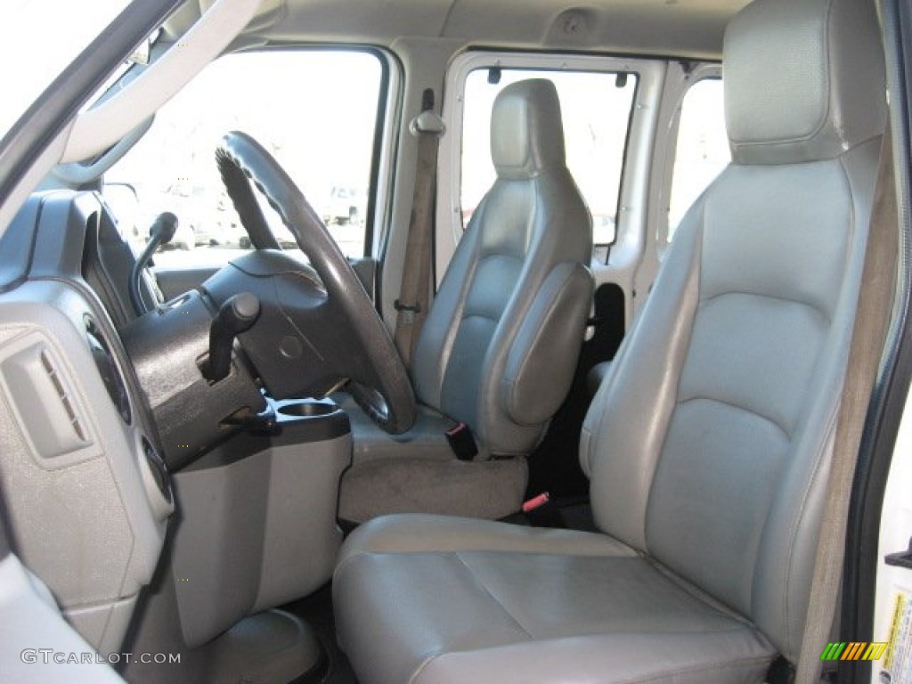 2009 E Series Van E350 Super Duty XL Extended Passenger - Oxford White / Medium Flint photo #8