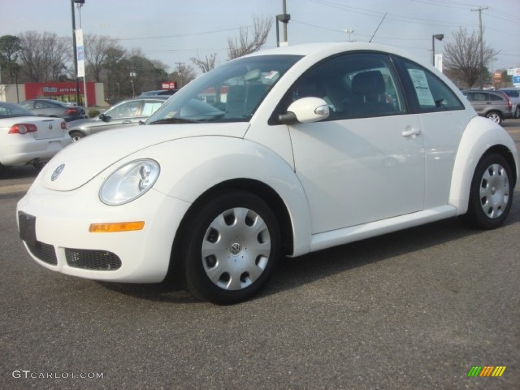 2010 New Beetle 2.5 Coupe - Candy White / Black photo #2