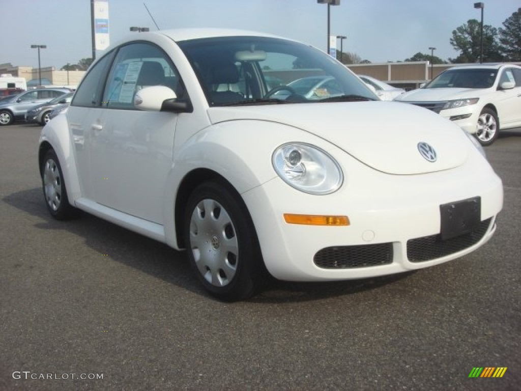 2010 New Beetle 2.5 Coupe - Candy White / Black photo #7
