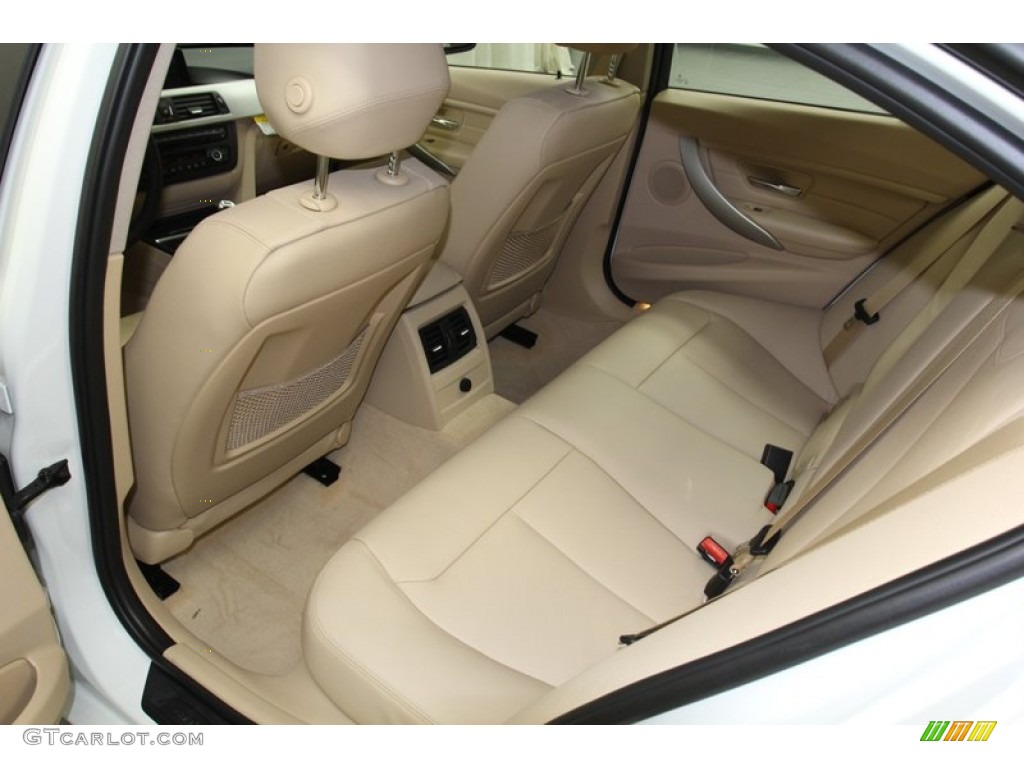 2013 BMW 3 Series 328i Sedan Rear Seat Photo #79018301