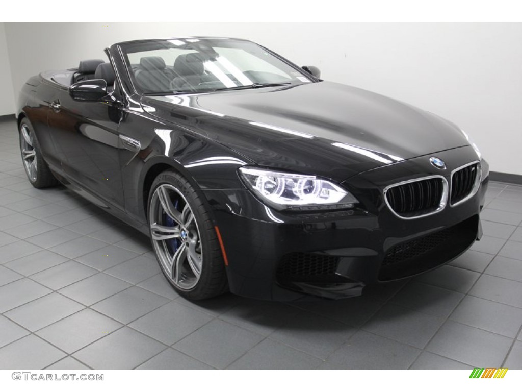 2013 M6 Convertible - Black Sapphire Metallic / Black photo #1