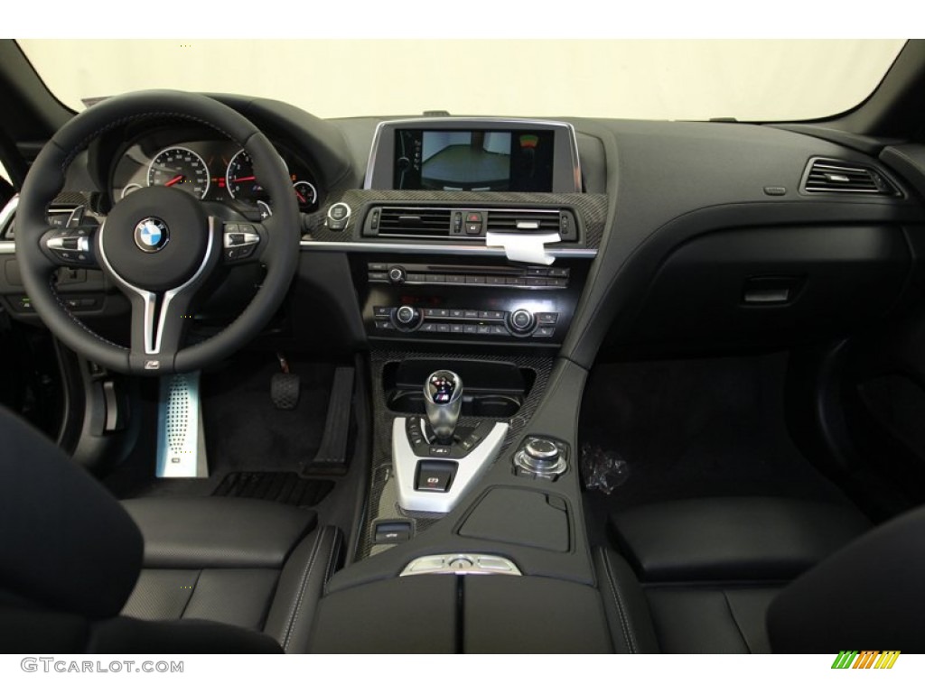 2013 BMW M6 Convertible Black Dashboard Photo #79018477
