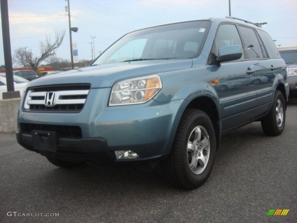 2006 Pilot EX 4WD - Steel Blue Metallic / Gray photo #1