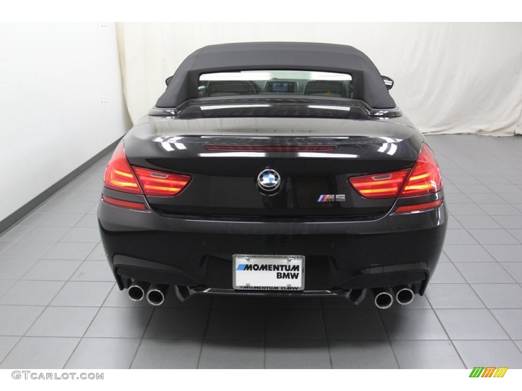 2013 M6 Convertible - Black Sapphire Metallic / Black photo #10