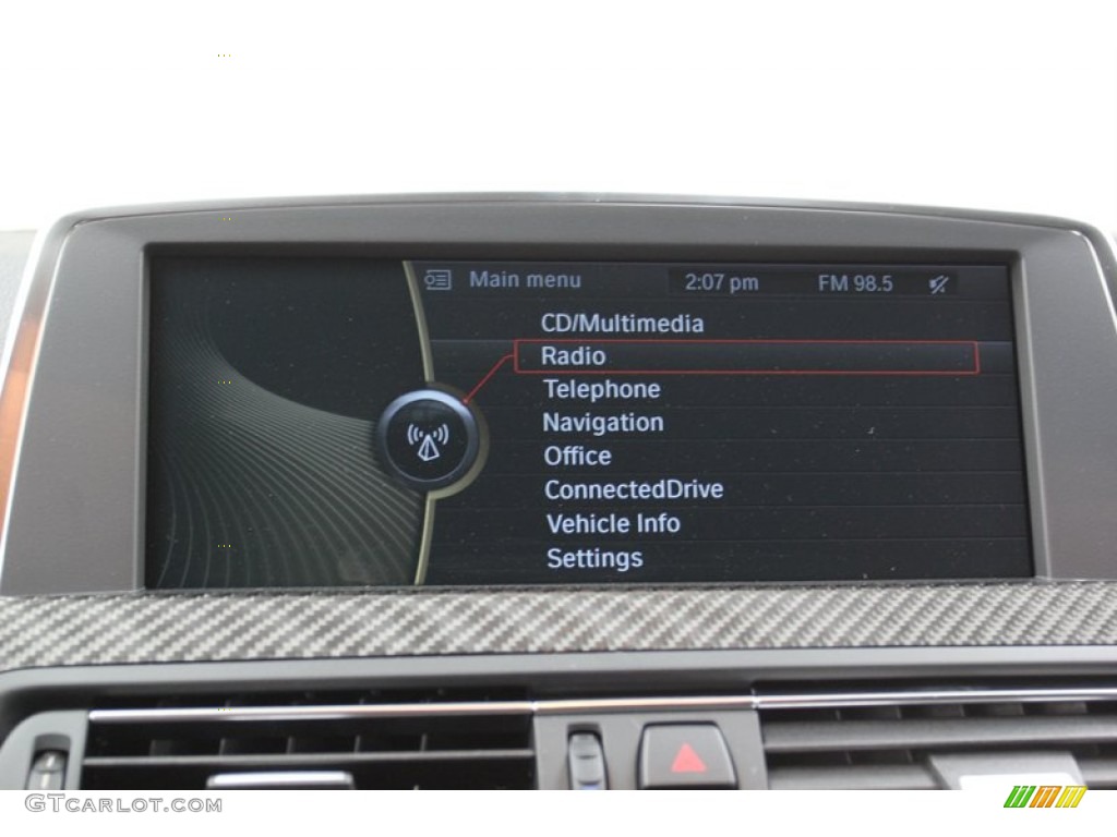 2013 M6 Convertible - Black Sapphire Metallic / Black photo #17