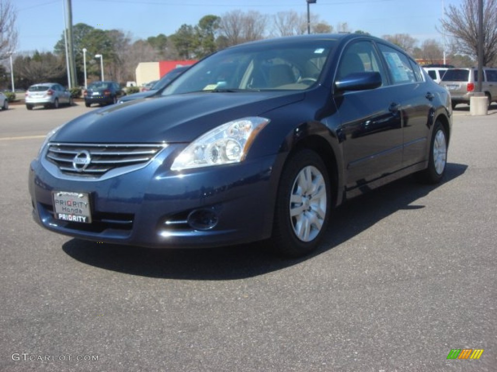 Navy Blue Nissan Altima
