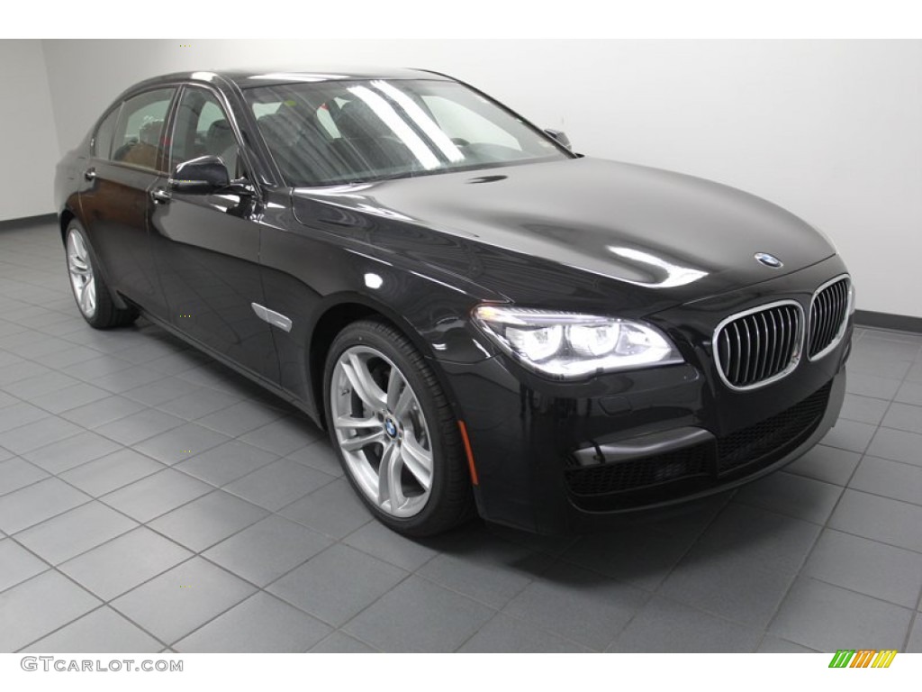 2013 7 Series 750Li Sedan - Black Sapphire Metallic / Black photo #1