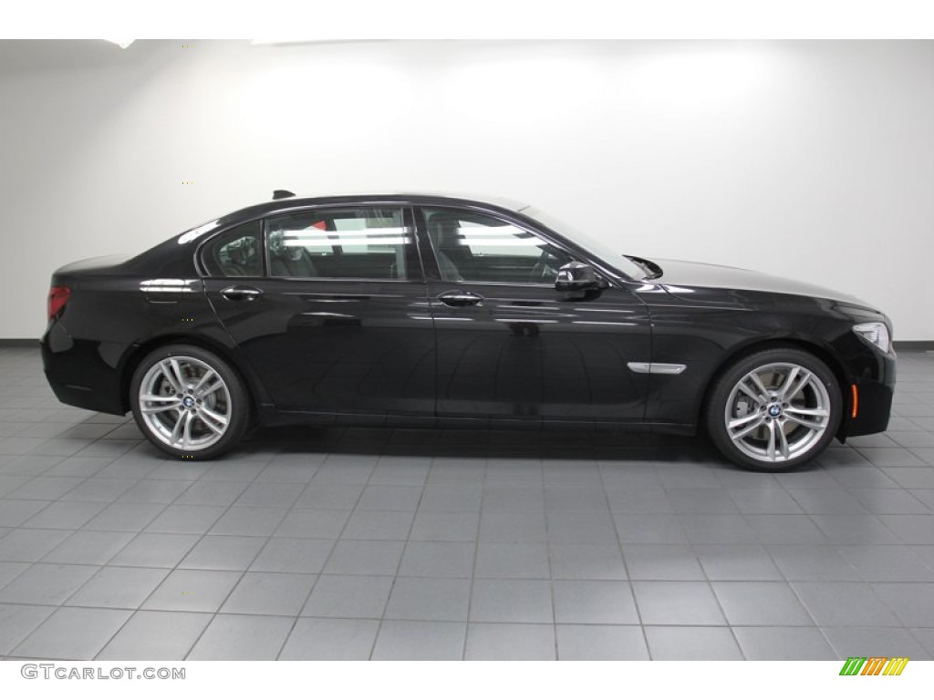 2013 7 Series 750Li Sedan - Black Sapphire Metallic / Black photo #2