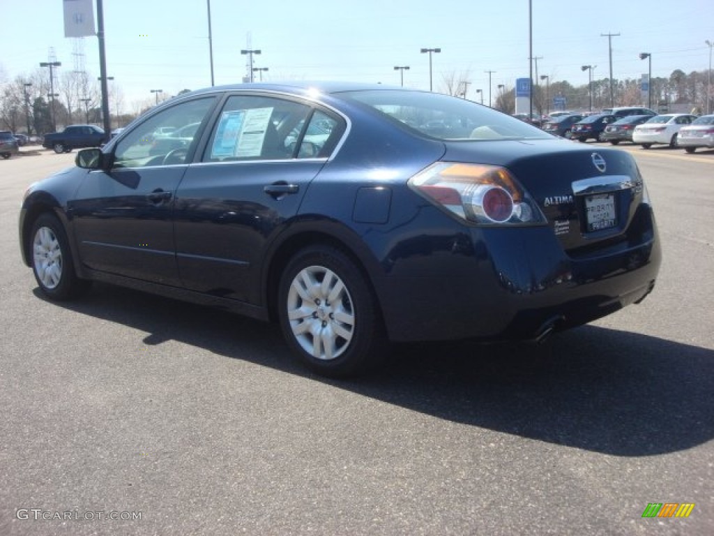 2010 Altima 2.5 S - Navy Blue / Blond photo #5