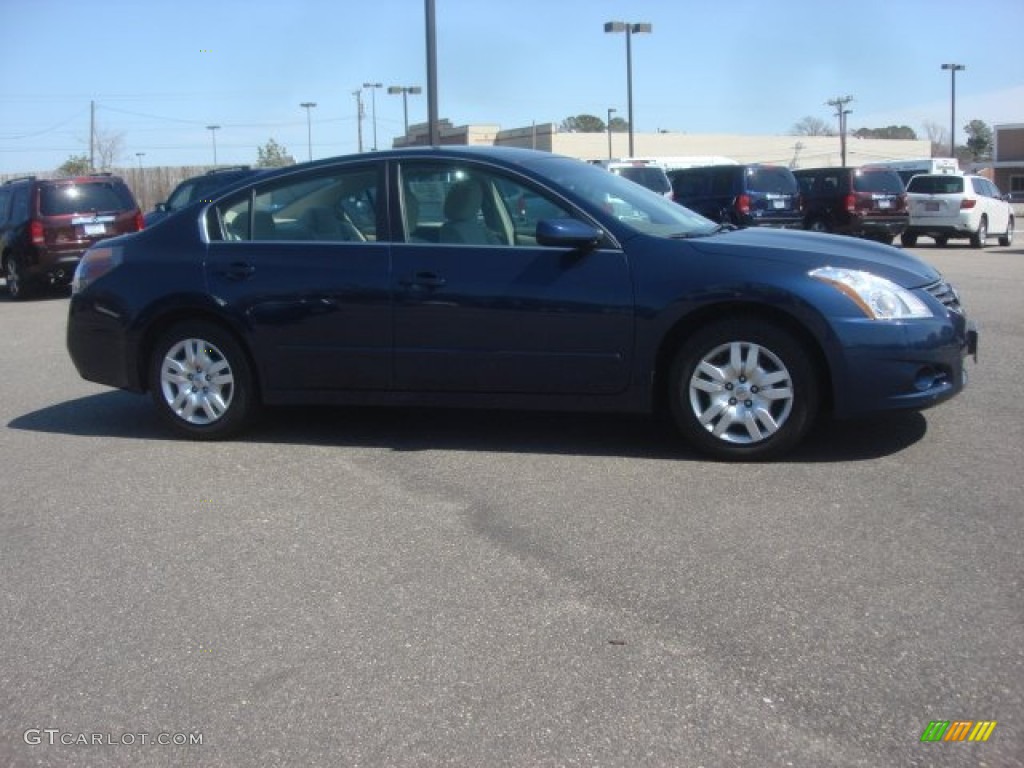 2010 Altima 2.5 S - Navy Blue / Blond photo #7