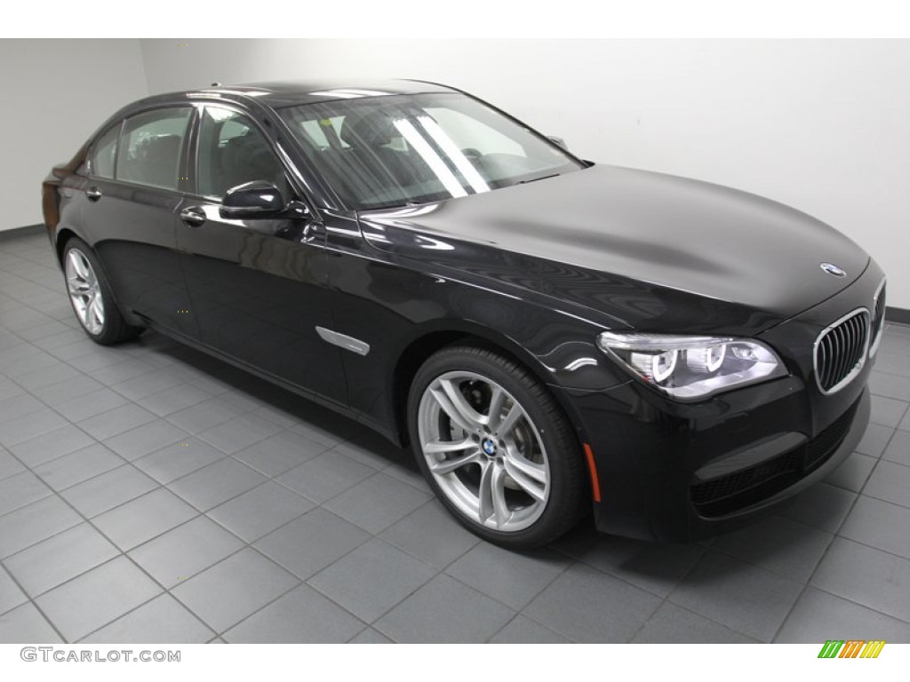 2013 7 Series 750Li Sedan - Black Sapphire Metallic / Black photo #6