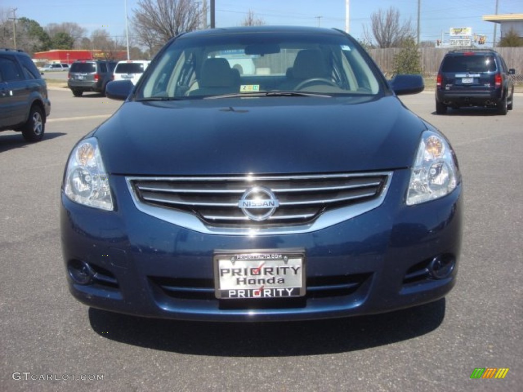 2010 Altima 2.5 S - Navy Blue / Blond photo #9