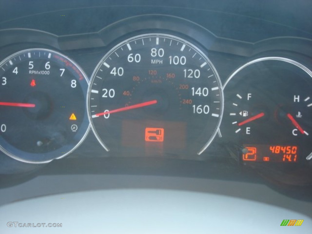 2010 Altima 2.5 S - Navy Blue / Blond photo #21