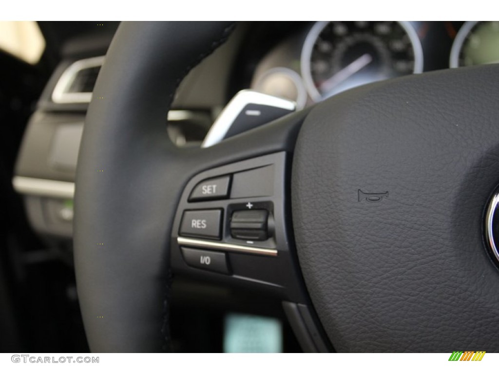 2013 7 Series 750Li Sedan - Black Sapphire Metallic / Black photo #25