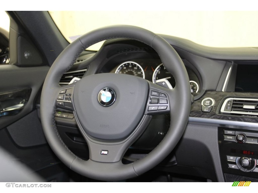 2013 7 Series 750Li Sedan - Black Sapphire Metallic / Black photo #30