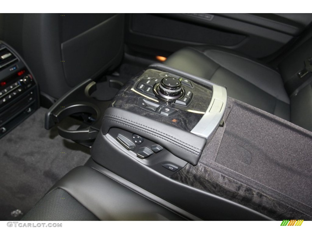 2013 7 Series 750Li Sedan - Black Sapphire Metallic / Black photo #36