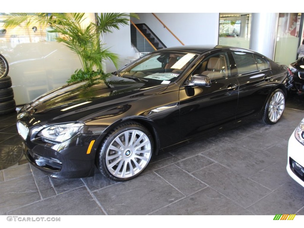 BMW Individual Citrin Black Metallic 2013 BMW 6 Series 650i Gran Coupe Exterior Photo #79019694