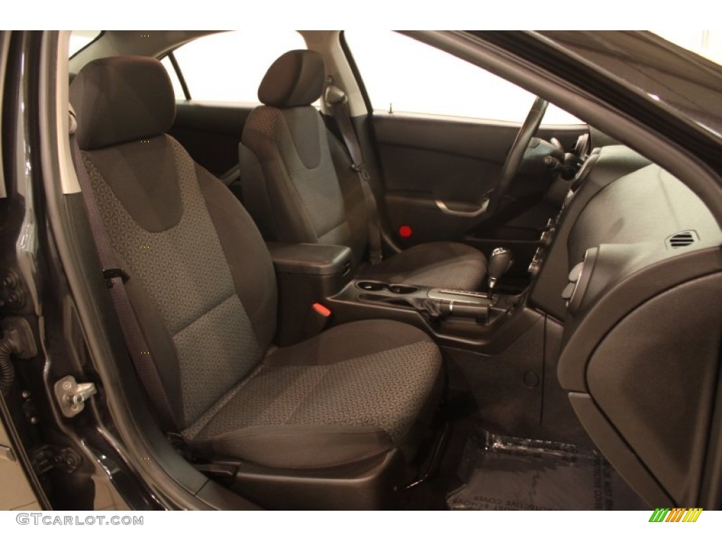 Ebony Interior 2009 Pontiac G6 V6 Sedan Photo #79020031
