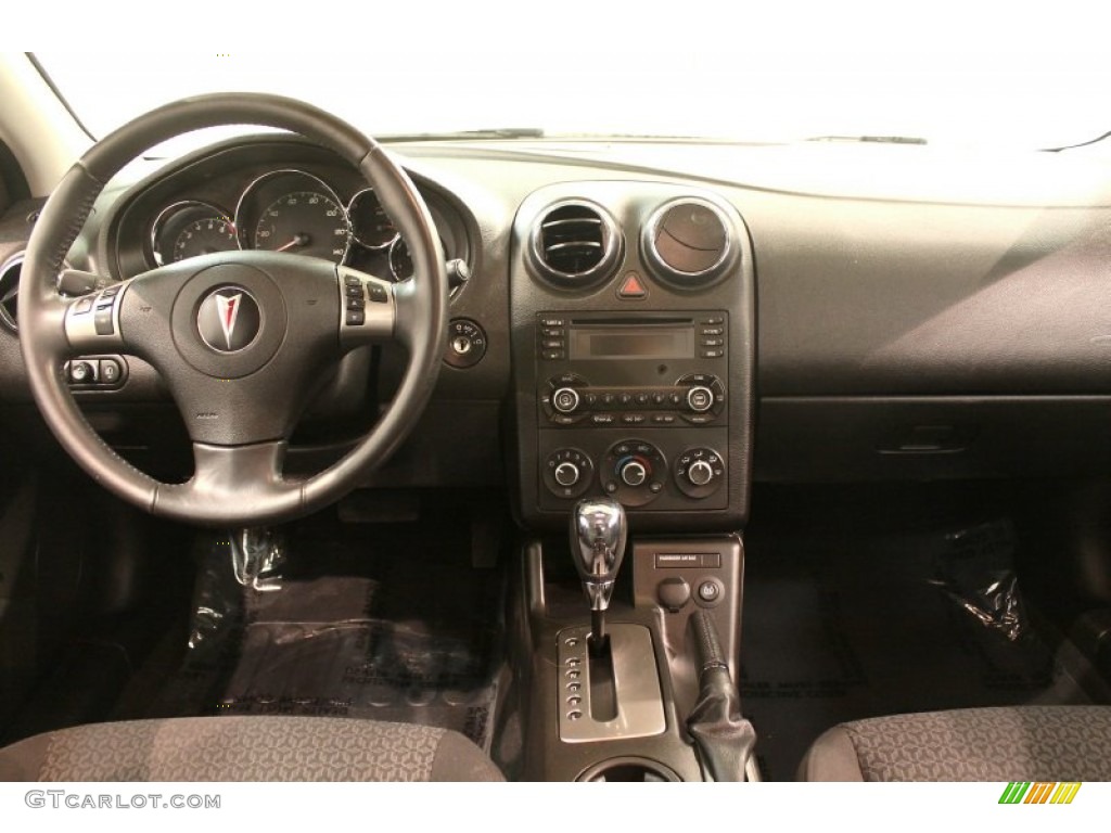 2009 Pontiac G6 V6 Sedan Ebony Dashboard Photo #79020088