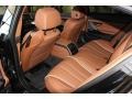 2013 BMW 6 Series BMW Individual Amaro Brown/Black Interior Rear Seat Photo