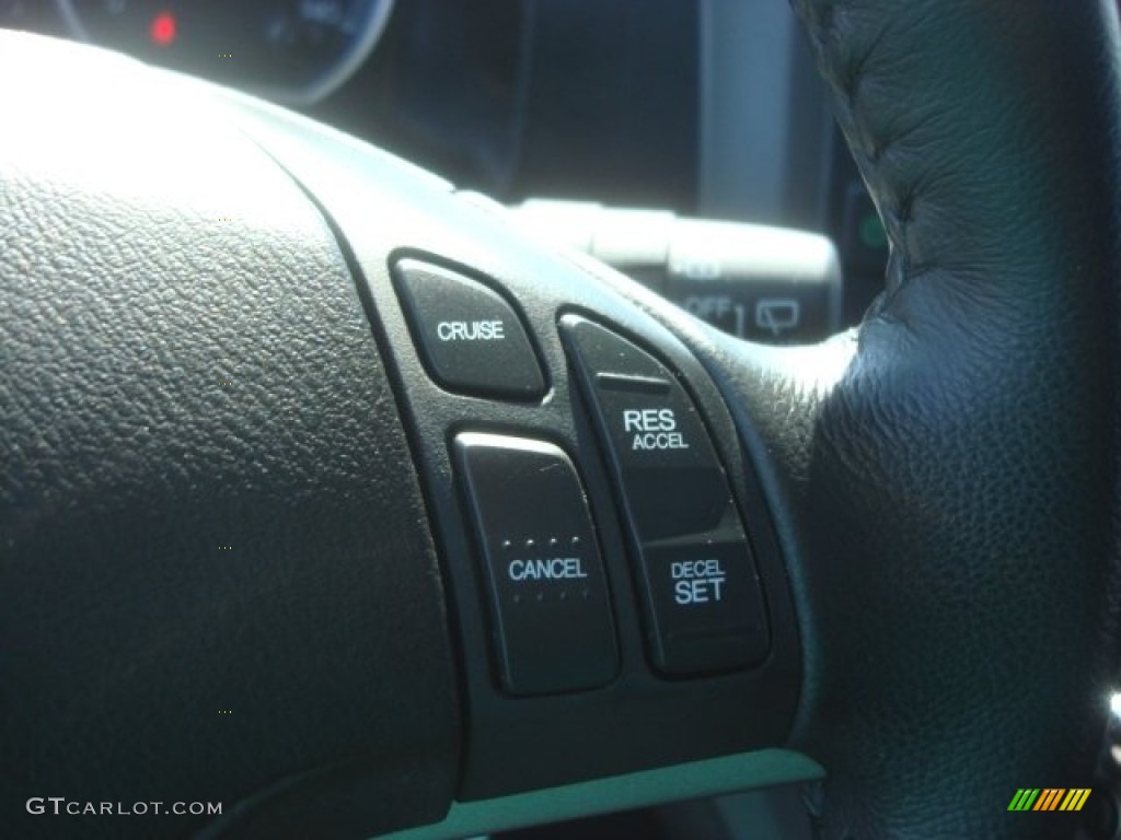 2011 CR-V EX-L 4WD - Crystal Black Pearl / Black photo #25