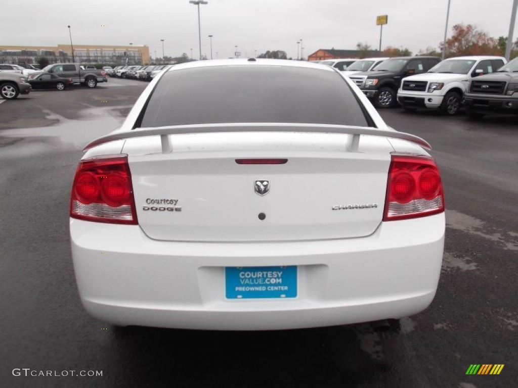 2010 Charger Rallye - Stone White / Dark Slate Gray photo #3