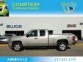 2007 Silver Birch Metallic Chevrolet Silverado 1500 LT Extended Cab 4x4  photo #1