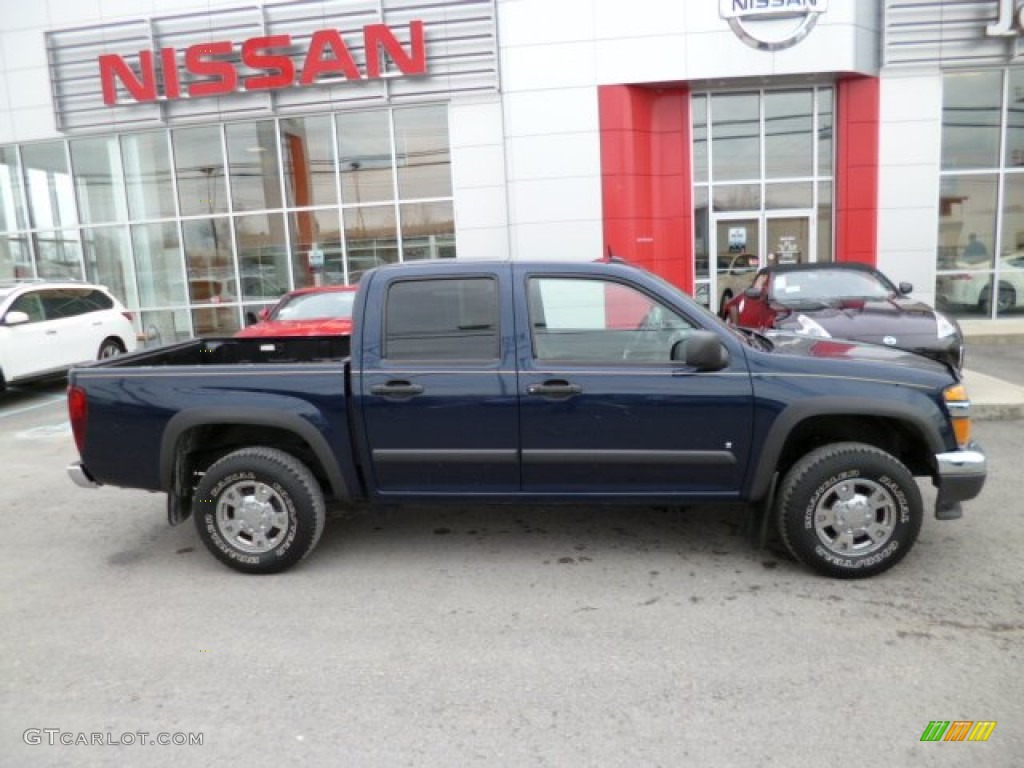 2008 Colorado LT Crew Cab 4x4 - Imperial Blue Metallic / Ebony photo #12