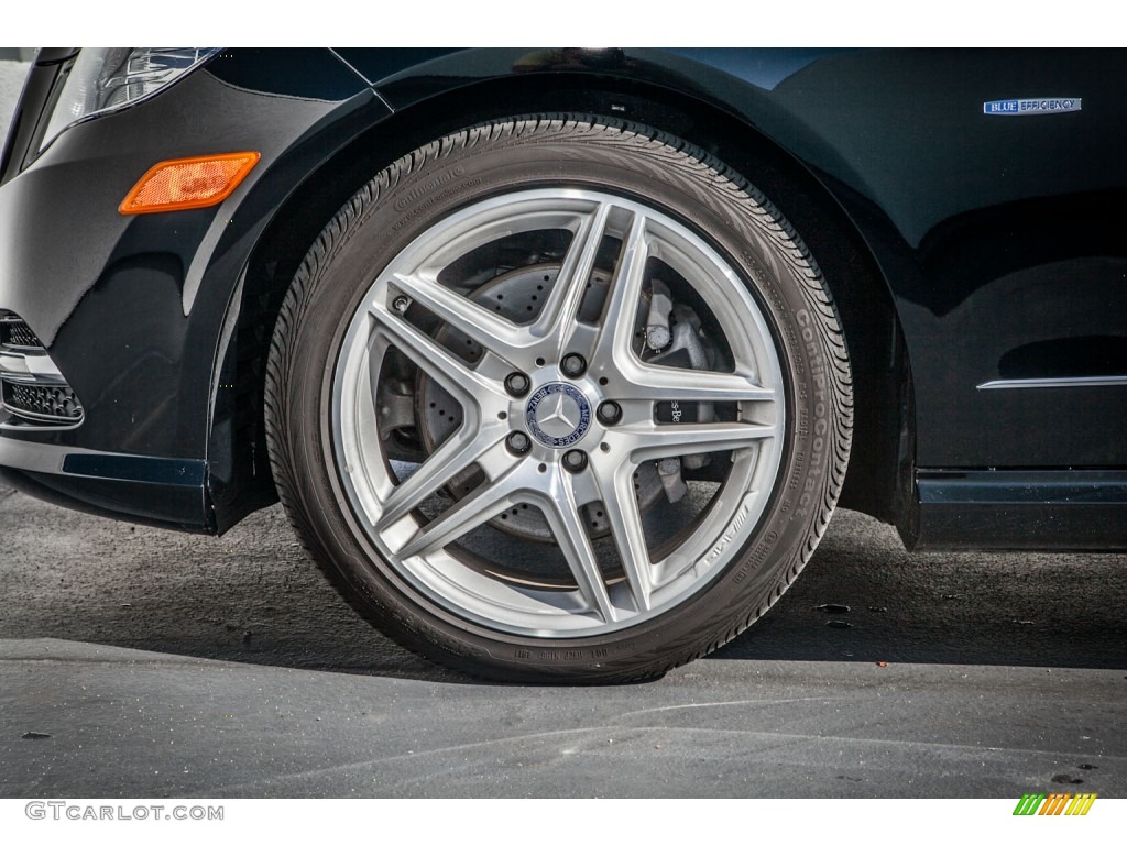 2013 E 350 Sedan - Black / Black photo #10