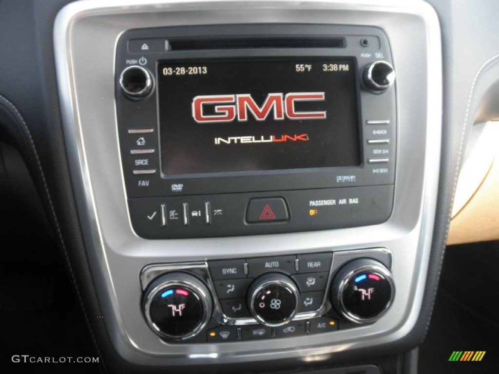 2013 Acadia SLT - White Diamond Tricoat / Dark Cashmere photo #6