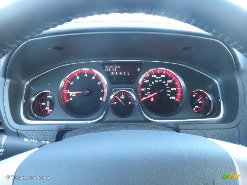 2013 Acadia SLT - White Diamond Tricoat / Dark Cashmere photo #14
