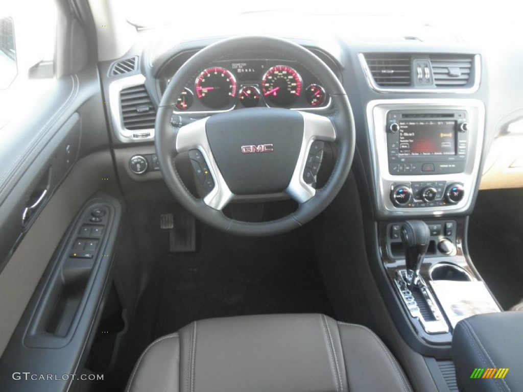 2013 Acadia SLT - White Diamond Tricoat / Dark Cashmere photo #19