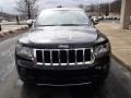 2011 Brilliant Black Crystal Pearl Jeep Grand Cherokee Overland 4x4  photo #3