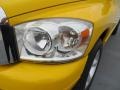 2008 Detonator Yellow Dodge Ram 1500 Lone Star Edition Quad Cab 4x4  photo #11