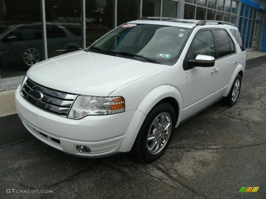 2008 Taurus X Limited AWD - Oxford White / Camel photo #1