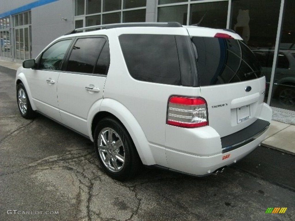 2008 Taurus X Limited AWD - Oxford White / Camel photo #5